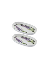 Hermia Juego de platos de cerámica Lila PRC0009 (2 piezas)